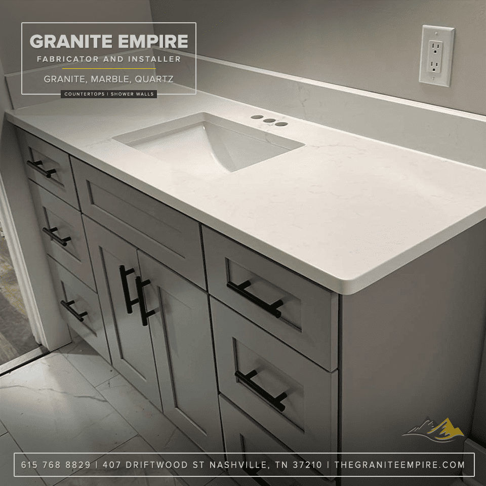 Upgrade Your Bathroom with Stunning Quartz Vanity Tops