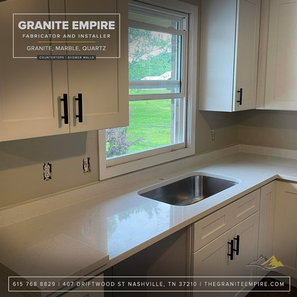 The Magic of White Countertops: Elevate Your Space with Granite Empire!