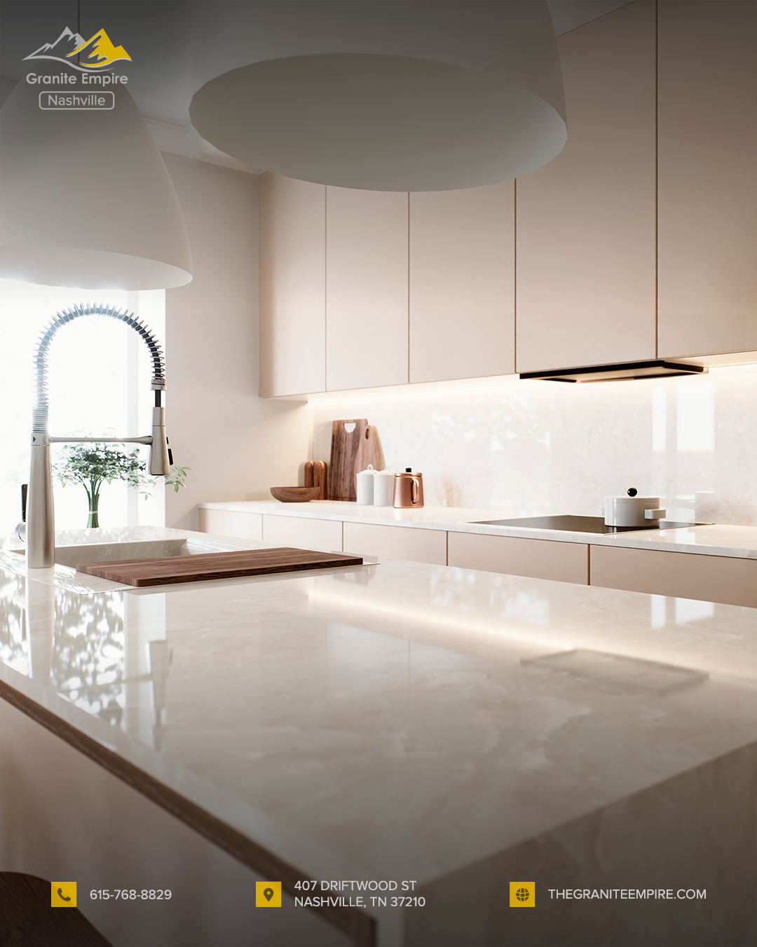 The Secret to Making Marble Feel Modern, Not Traditional